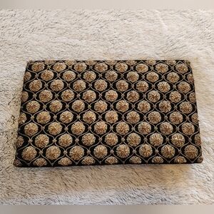 Vintage Velvet Beaded Clutch Purse